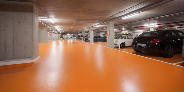 peinture-sol-perking Résine sol parking