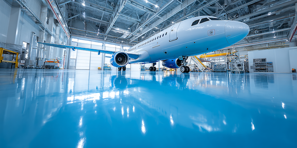 sol-resine-industrie-aeronautique Revêtement de sol pour l'industrie aéronautique